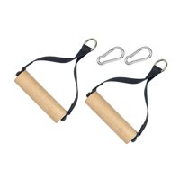 Ioensy - Mango De Ejercicio Con Mosquetón Para Sistema De Poleas, Levantamiento De Pesas, Culturismo