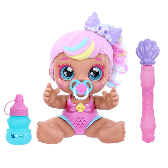 Muñeca electrónica Kindi Kids de 6,5" Poppi Pearl con 2 accesorios