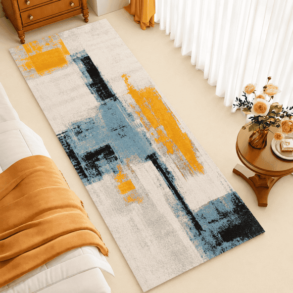 Alfombra Pasillera 60x180cm 3D Bajada De Cama Estampado Con Antideslizante