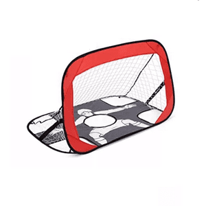 Genérico - Portería Arco De Fútbol 5 Tiros, Doble Uso Entrenamiento Negro