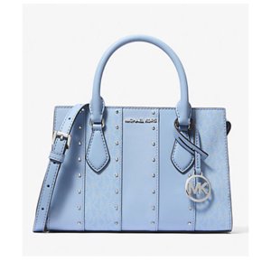 Bolso Satchel Michael Kors Sheila Light Sky Multi