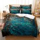 thumbnail image 1 of Many fish Bedding 3-piece Digital Printing Cartoon Plain Weave Craft For North America And Europe Bedding Set Bed Sheets, 1 of 5