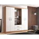 thumbnail image 2 of Clóset Evora 4P 2C Blanco - Roble, 2 of 6