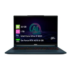 Msi - Notebook Stealth Intel Ultra 9 32Gb 1Tbssd Rtx4070 16Fhd+