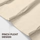 thumbnail image 5 of Cortinas Joydeco Pinch de lino plisado 100% opacas, 213 x 213 cm, 5 of 9