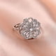 thumbnail image 1 of Classic Zircon Heart Four-leaf Clover Ring For Women To Relieve Stress, 360° Rotating Ring, Banquet Wedding Jewelry Accessories, Birthday Gifts For Lovers, 1 of 3