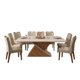 thumbnail image 1 of Comedor Stela 8 Sillas 200X100X82 Cm Beige, 1 of 7