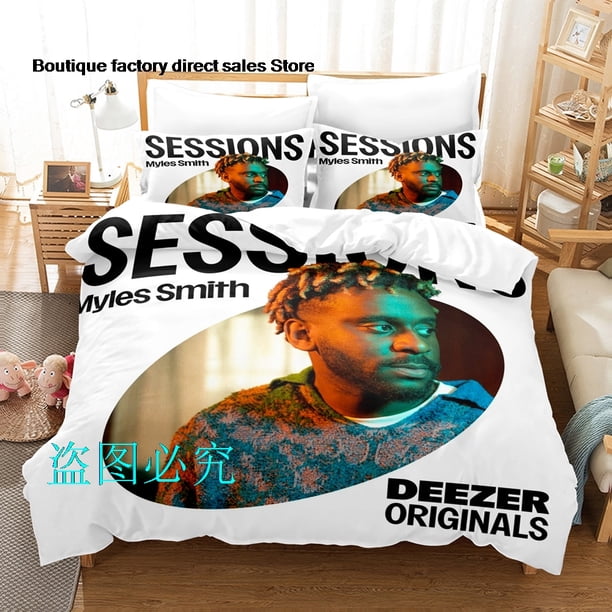 Myles Smith Bedding Set Single Twin Full Queen King Size Bed Set Adult Kid Bedroom Duvetcover Sets parure de lit BedBed Sheets