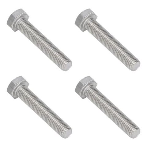 Metalfer - Perno Hexagonal Zincado G2 1/4-20 X 1 (100 Un)