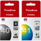 thumbnail image 1 of Cartuchos de Tinta Vowdicua PG-40 CL-41 Alta Capacidad Paquete de 2, 1 of 3