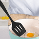 thumbnail image 4 of Juego de 2 mini utensilios de cocina de silicona con mangos de madera., 4 of 5