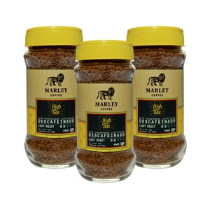 Marley Coffee - Pack 3X Café Liofilizado Descafeinado High Tide 100G