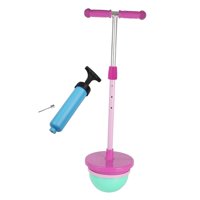 Ioensy - Pelota Saltarina Pogo, Bonita Pelota Pogo Con Asa Para Hacer Ejercicio, Fiesta, Regalo, Fitness, Rosa Roja