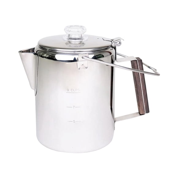 Percolador De Café Camping Para Fuego Para Camping Brew Coffee Stovetop