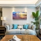 thumbnail image 1 of 1pc, Wall Art For Living Room Canvas Print Artwork Wall Art Decor Blue Ocean Waves Sun Seaview Poster Painting Bedroom Wall Decorations Seascape Canvas Prints Picture Office Works Home Bathroom Wall D, 1 of 3