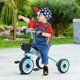 thumbnail image 2 of Triciclo para Niños Qaba con Asiento Ajustable, Canasta y Timbre Azul, 2 of 9