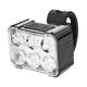 thumbnail image 3 of Luz De Bicicleta Luz Trasera De Bicicleta Recargable Por USB Faro De Bicicleta Súper Brillante 6 Cuentas De Lámpara Luz Blanca, 3 of 3