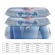 thumbnail image 2 of Cartoon Frozen 3-Piece Bed Set Warm And Comfortable Kawaii Bedding Set Cute Soft Microfiber Bedclothes for Boys Girls Kids Bed Sheets, 2 of 5