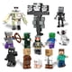 thumbnail image 1 of Juego de 46 bloques de construcción ensamblados de Minecraft compatibles con minifiguras, juguete educativo., 1 of 5