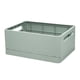 thumbnail image 2 of almacenamiento plegables multifuncionales Contenedor gran capacidad con tapa Organizador apilable Plegable para libros Cosméticos Verde, 2 of 5