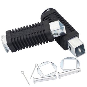 Ioensy - Estriberas Para Minibicicleta Izquierda Y Derecha, Fáciles De Instalar, Accesorios Metálicos Para Motocicleta.