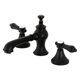 thumbnail image 1 of Grifo Kingston Brass Heirloom para baño generalizado, negro mate, 1 of 9
