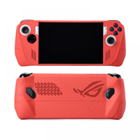 Genérico - Funda Protectora Para Consola De Juegos Asus Rog Ally Funda Protectora Para Consola De Juegos Con Pintura En Aerosol De Superficie Y Color De Contraste-Rojo