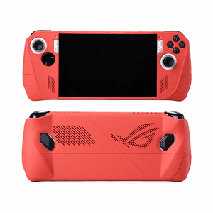 Genérico - Funda Protectora Para Consola De Juegos Asus Rog Ally Funda Protectora Para Consola De Juegos Con Pintura En Aerosol De Superficie Y Color De Contraste-Rojo