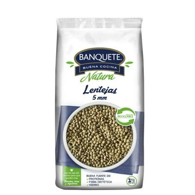 Lentejas 5Mm Bolsa 1 Kg Banquete