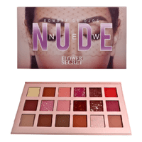 Paleta De Sombras 18 Colores Nude Flower Secret