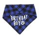 thumbnail image 5 of Ofertas Únicas Pañuelo de Cumpleaños de Navidad para Perros Pañuelo Lindo de Cumpleaños-Niño para Perros Pequeños Medianos Grandes Pañuelos para Perros para Atuendo de Fiesta de Cumpleaños Grande Azul, 5 of 7
