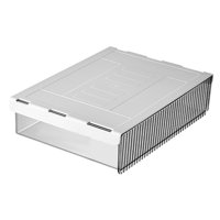 Bothyi - Cajón De Escritorio Adhesivo Acoplable Para Cocina, Papelería, Bolígrafo, Negro, 23X33X8Cm