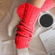 thumbnail image 2 of Calcetines térmicos de lana, calentadores de piernas de punto, calcetines de pelo para mujer, calentadores de piernas, calcetines de moda de otoño e invierno, calentadores de piernas, 2 of 5