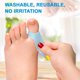 thumbnail image 5 of Bunion Protector Shield Gel, paquete de 12 almohadillas y cojines, color azul, 5 of 6