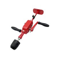 Bothyi - Taladro De Manivela De Acero Inoxidable Con Sistema De Doble Engranaje Para Carpintería Profesional