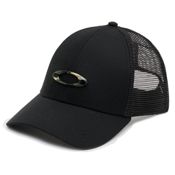 Gorra Oakley Trucker Ellipse Logo Blackout Mesh