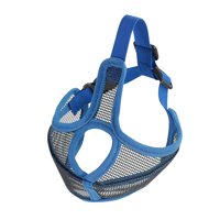 Ioensy - Hocico Corto Mascarilla Para Perro Transpirable Para Anti Entrenamiento Masticar Talla L Azul