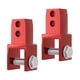 thumbnail image 3 of 2 piezas Dispositivo de elevación Almohadilla Amortiguador de extensión de altura con tornillos Piezas de repuesto universales Amortiguador trasero de Rojo, 3 of 5