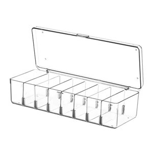 Bothyi - Estuche Para Baraja De Cartas, Organizador Resistente De Dados De Almacenamiento Para Más De 100 Tarjetas, Caja De Tarjetas Acrílica