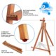 thumbnail image 2 of Caballete de mesa Falling in Art 64 cm, paquete de 2, madera de haya, 2 of 8