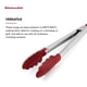 thumbnail image 3 of Pinzas KitchenAid de silicona, acero inoxidable, 30 cm, color rojo, 3 of 6