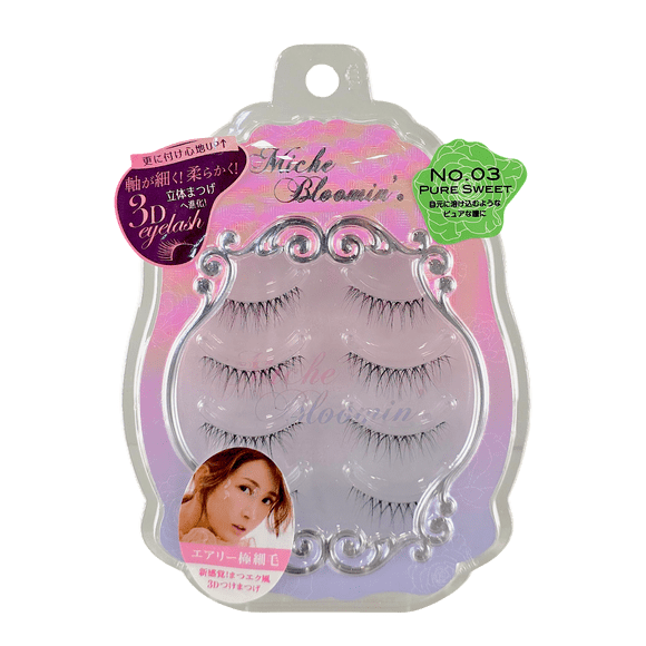 Pestañas postizas Miche Bloomin Eyelash Renewal 03 Pure Sweet
