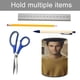 thumbnail image 5 of You Serie-theme Cylinder Pen Holder Pencil Organizer with Flannel Lining PVC Leather Material Cardboard Base for study work 10*8CM, 5 of 6