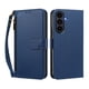 thumbnail image 1 of Funda Tipo Billetera para samsung galaxy S26 FE con Soporte y Bolsillo con Cierre Azul profundo, 1 of 1