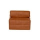 thumbnail image 3 of Sofa Cama Siena Cuero Kentucky Tabaco, 3 of 4