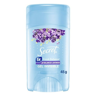 Desodorante Antitranspirante En Gel Secret Ph Balanced Lavender