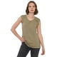 thumbnail image 1 of Polera Mujer Hombros Macramé Verde Corona, 1 of 5