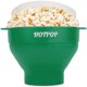 thumbnail image 1 of Máquina para hacer palomitas de maíz HOTPOP para microondas, silicona, color verde oliva, 1 of 6