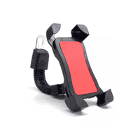 Genérico - Soporte Porta Celular Bici Moto, Manillar, Color Negro