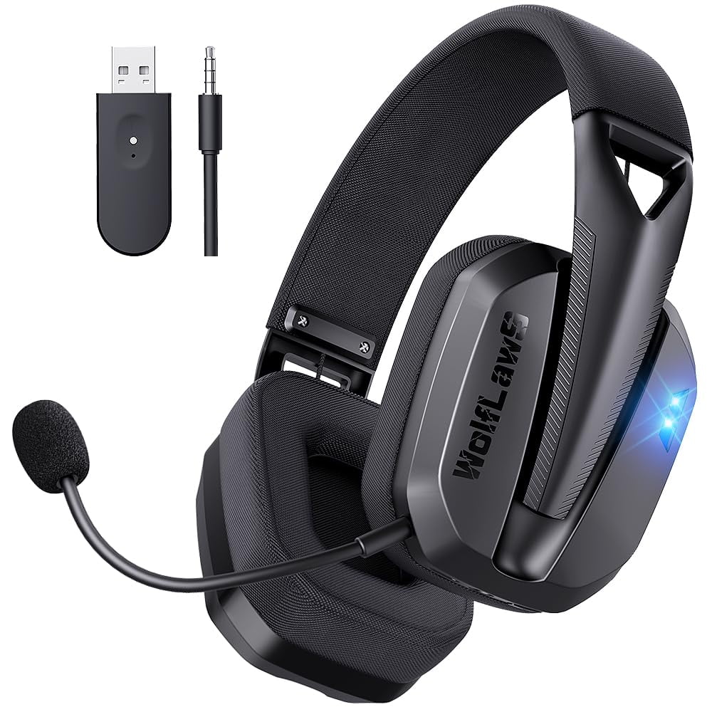 Auriculares Inalámbricos Para Juegos Wolflaws Ta3000 Ps5/ps4/pc/mac/switch